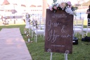 Hand-crafted Personalised Welcome Sign (To HIRE)