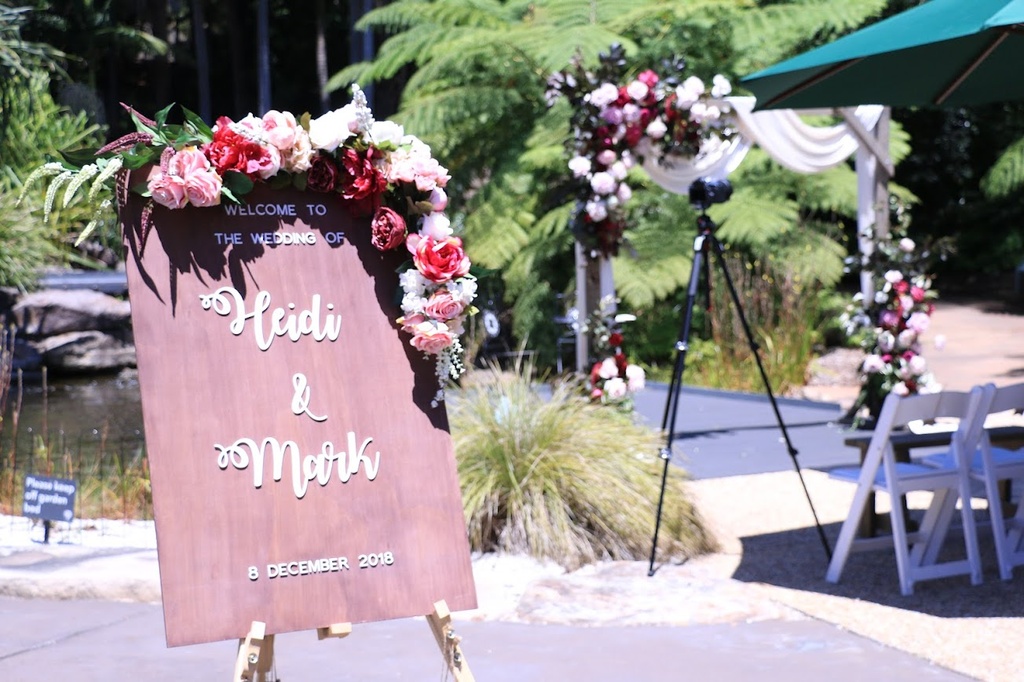 Hand-crafted Personalised Welcome Sign (To HIRE)