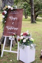 Hand-crafted Personalised Welcome Sign (To HIRE)