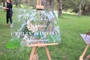 Hand-crafted Personalised Welcome Sign (To HIRE)