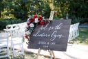 Hand-crafted Personalised Welcome Sign (To HIRE)