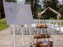 Hand-crafted Personalised Welcome Sign (To HIRE)