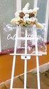 Hand-crafted Personalised Welcome Sign (To HIRE)