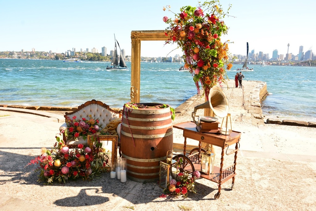 Extra Large Gold Vintage Frame (Over 2m High)