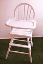White Vintage High Chair