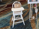 White Vintage High Chair