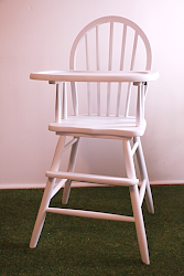 White Vintage High Chair