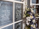 Hand Lettering - Guest Seating Chart