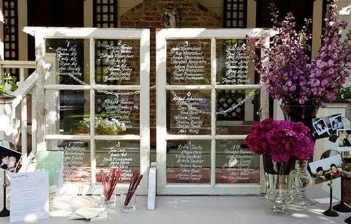 [Frames & Mirrors] Vintage Oregon Window Seating Chart