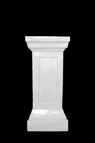 [Aisle Decorations] Vintage White Plinths