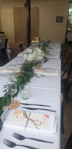 Tablescape- Custom Floral Addition